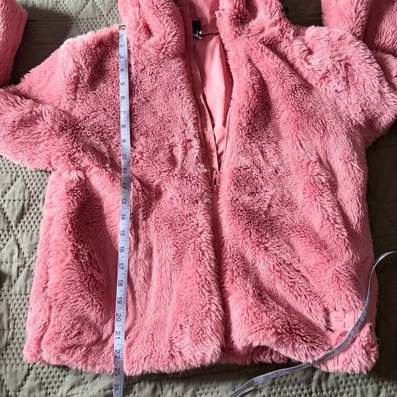 Under Armour Kids' Pink Teddy Jacket - Picture 5 of 6